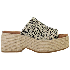 Toms Laila Womens White/Black Mule