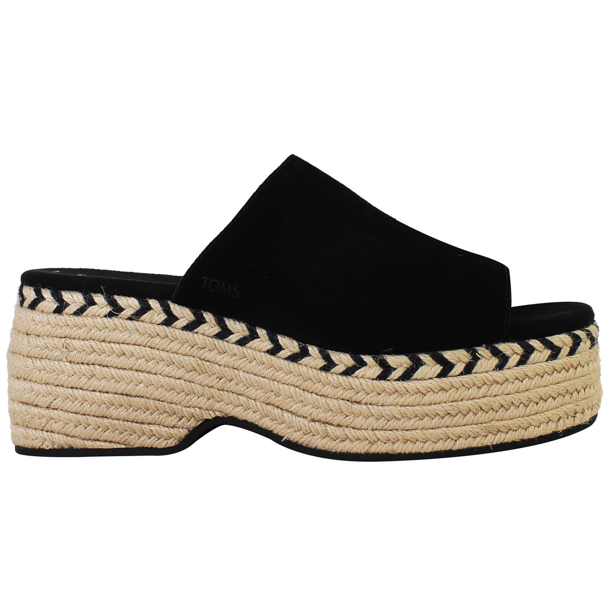 Toms Laila Womens Black Mule
