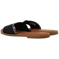 Toms Shea Womens Black Sliders