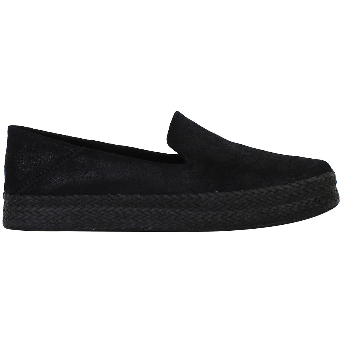 Toms Carolina Womens Black Espadrilles
