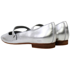 Toms Bianca Womens Silver Shoes