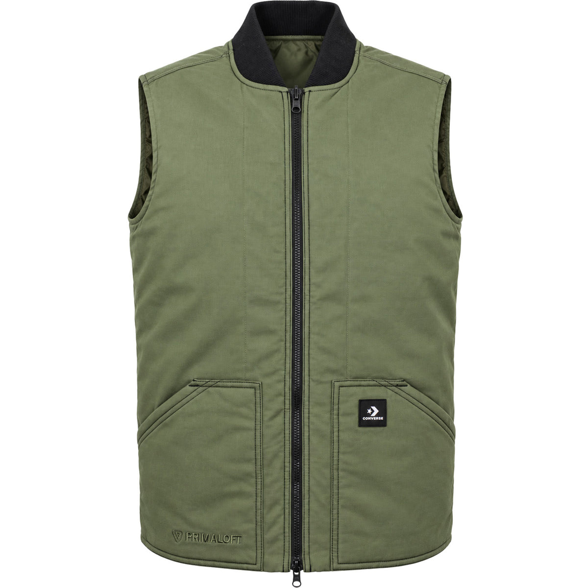 Converse Utility Reversible Padded Mens Green Gilet