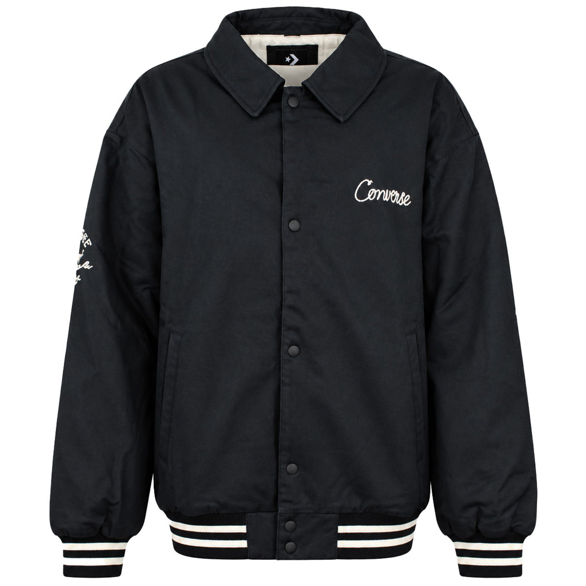 Converse Varsity Mens Black Bomber Jacket