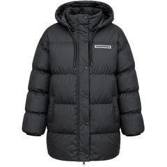 Converse Oversized Super Puffer Womens Black Jacket