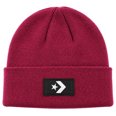 Converse Short Dome Burgundy Beanie