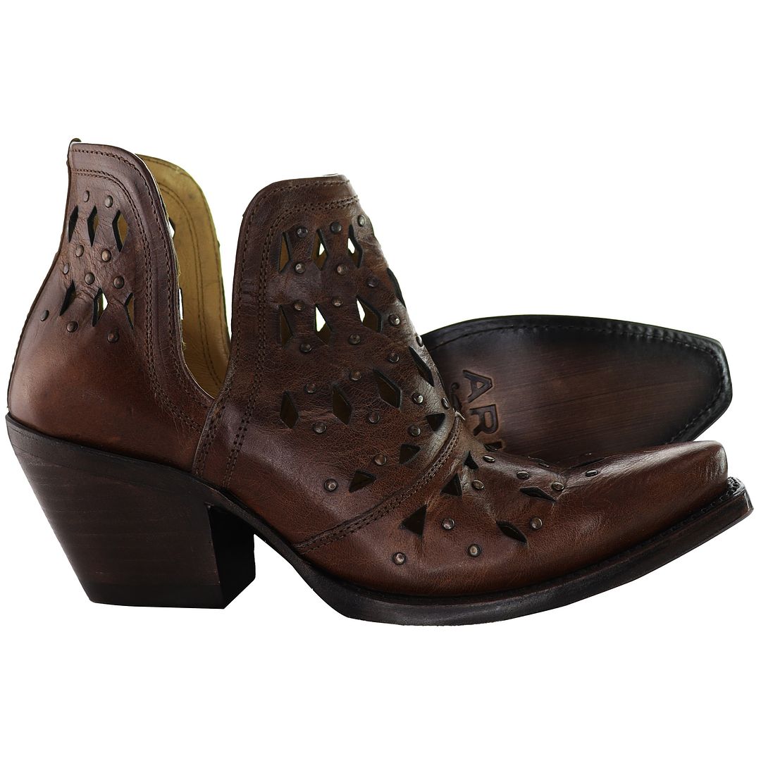 Ariat Dixon Amber Womens Brown Boots