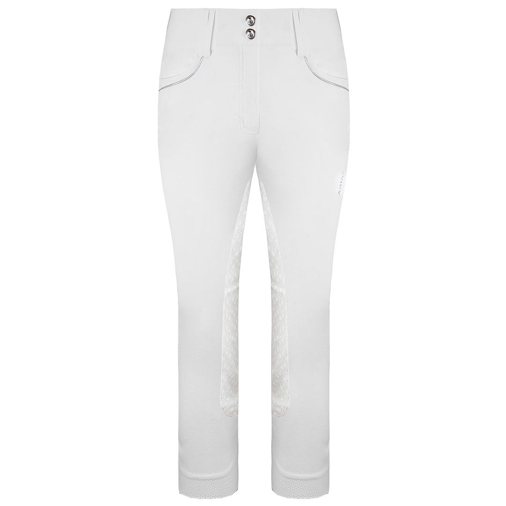 Ariat Tri Factor X Grip Womens White Full Seat Breech