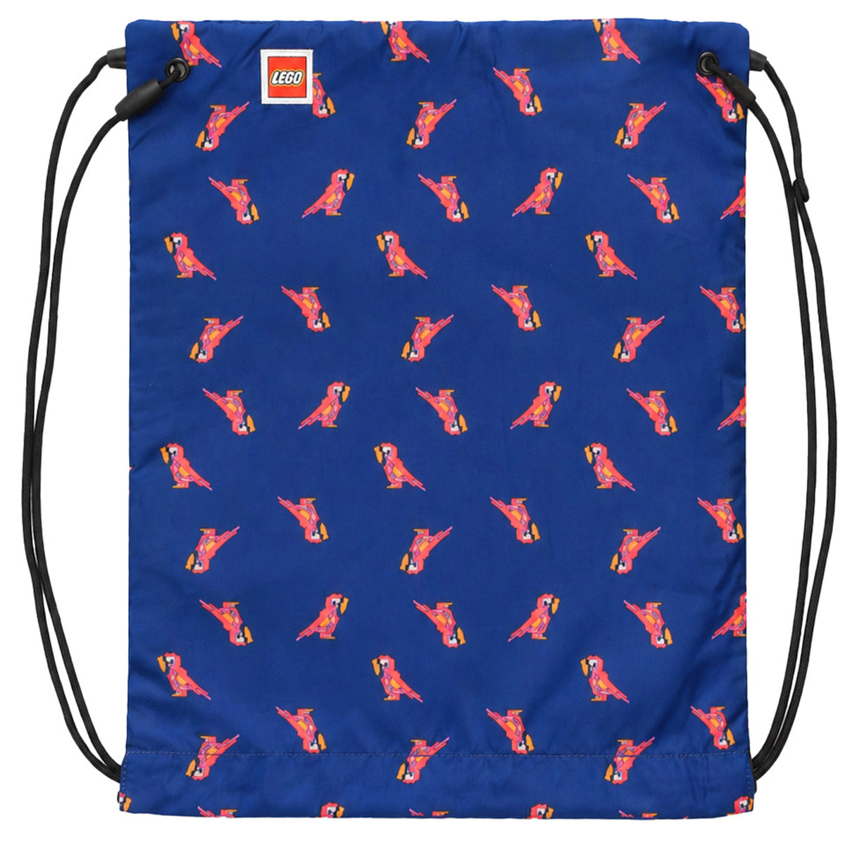 Lego Parrot Navy Drawstring Bag