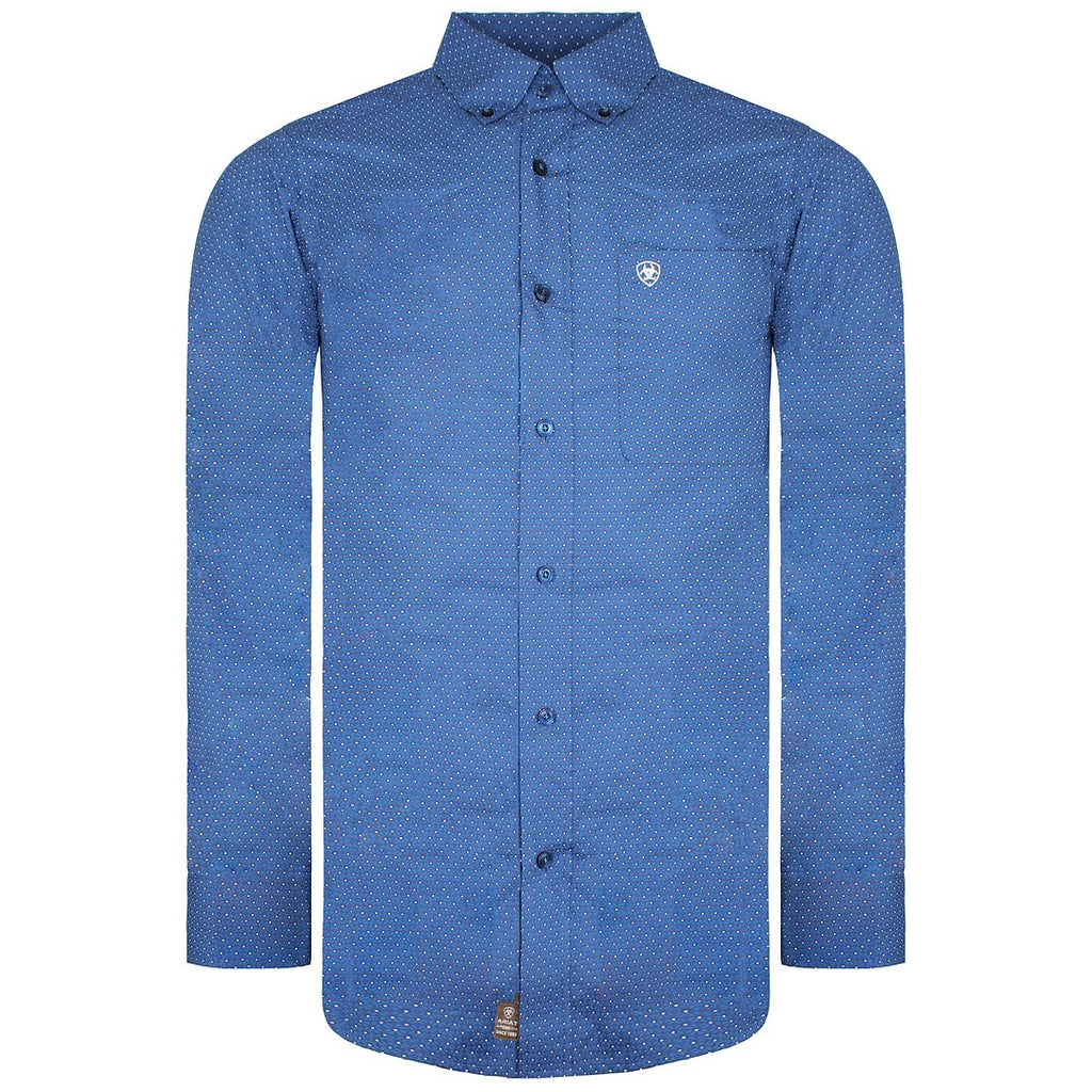 Ariat Danny Mens Blue Shirt