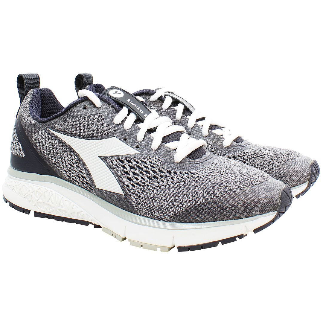 Diadora Kuruka 2 Womens Grey/Purple Running Shoes