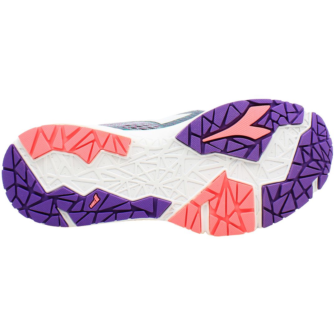 Diadora Kuruka 2 Womens Grey/Purple Running Shoes