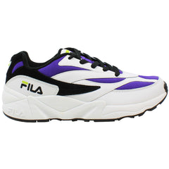 Fila V94M Low Mens White/Purple Trainers