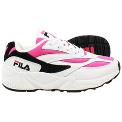 Fila V94M Low Womens White/Pink Trainers