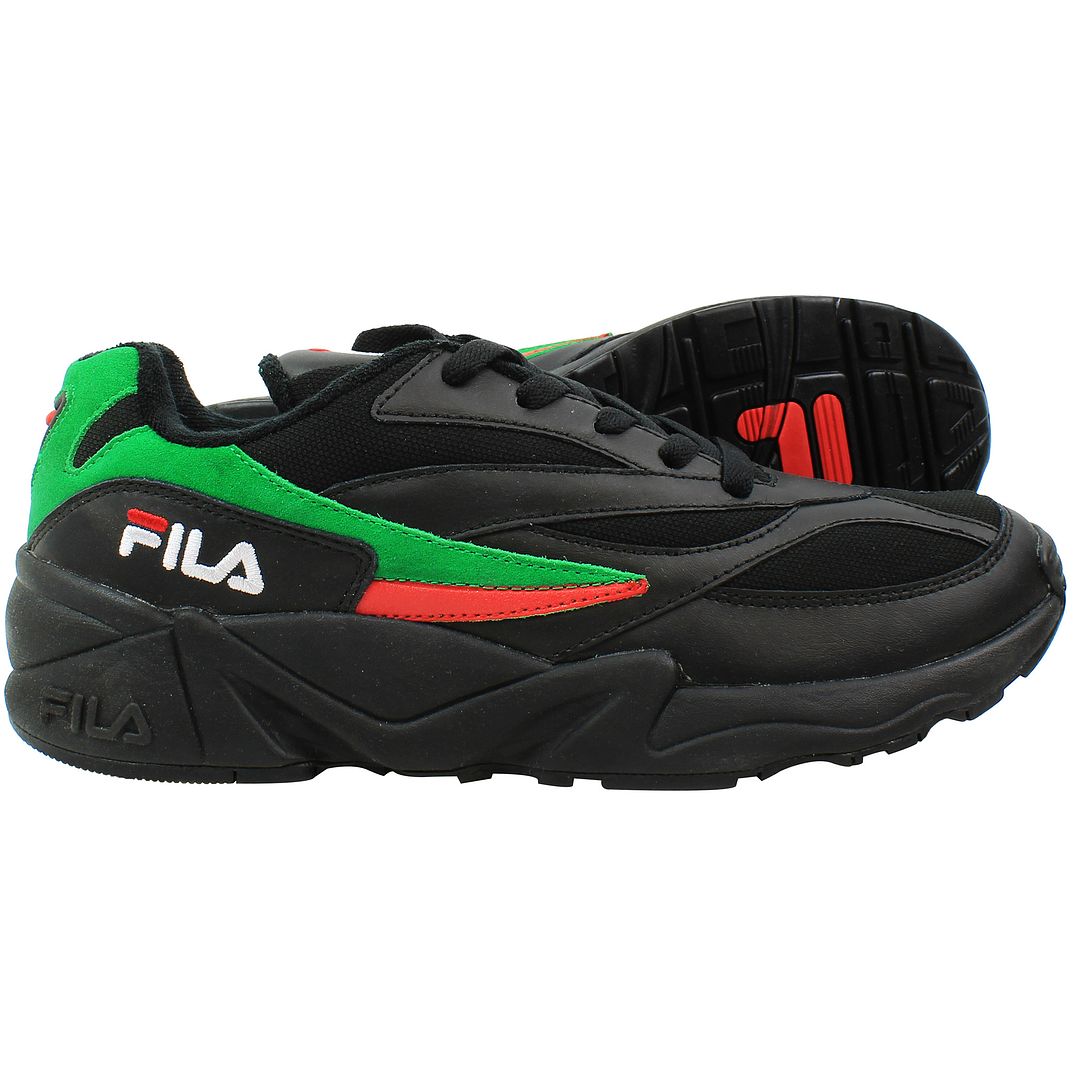 Fila 94M Mens Black Trainers