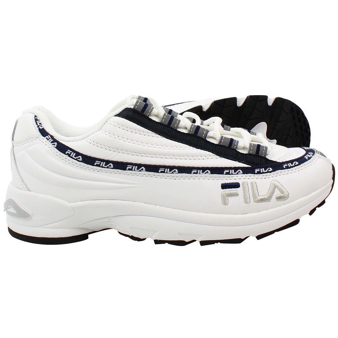 Fila DSTR97 Mens White Trainers