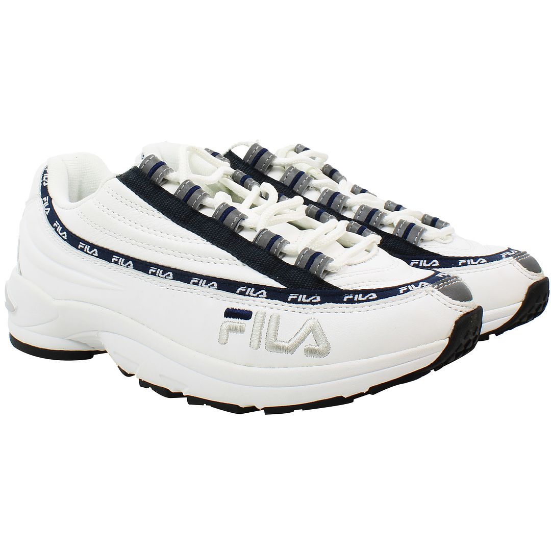 Fila DSTR97 Mens White Trainers