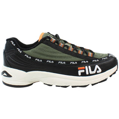 Fila DSTR97 Mens Black/Olive Trainers