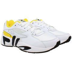 Fila Mindblower Mens White/Yellow Trainers