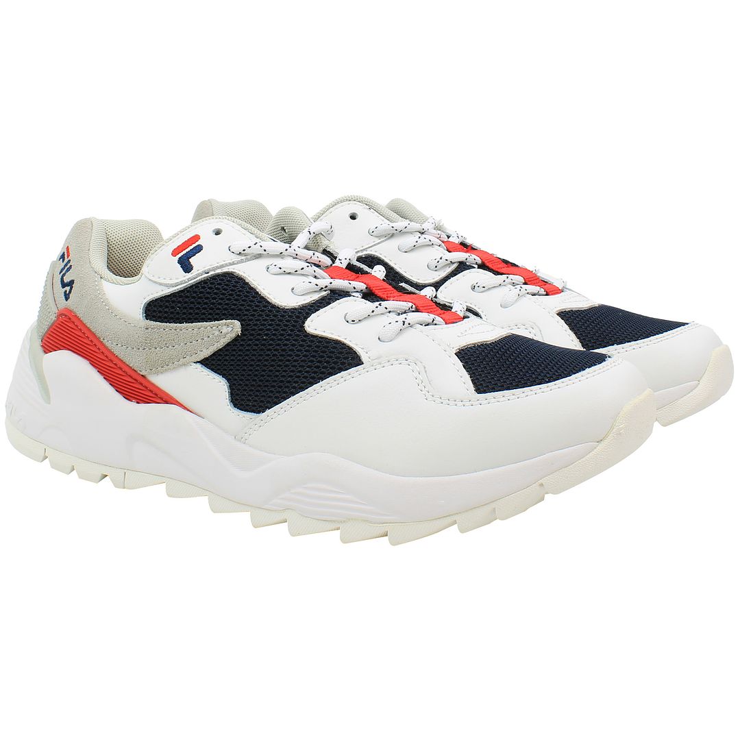 Fila Vault Cmr Jogger CB Mens White/Navy Trainers