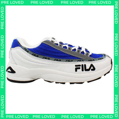 Fila DSTR97 Womens White/Blue Trainers NO BOX