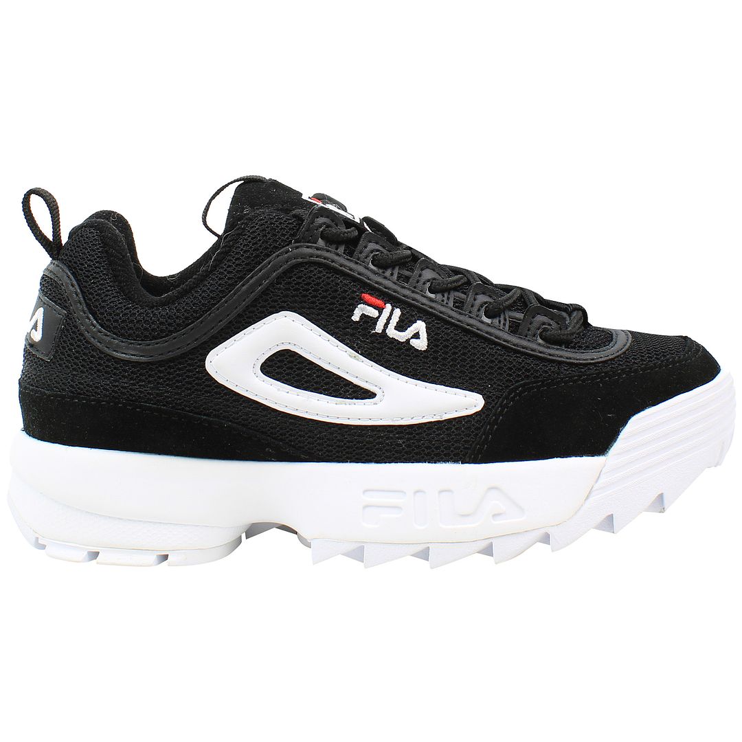 Fila Disruptor Mesh Womens Black Trainers