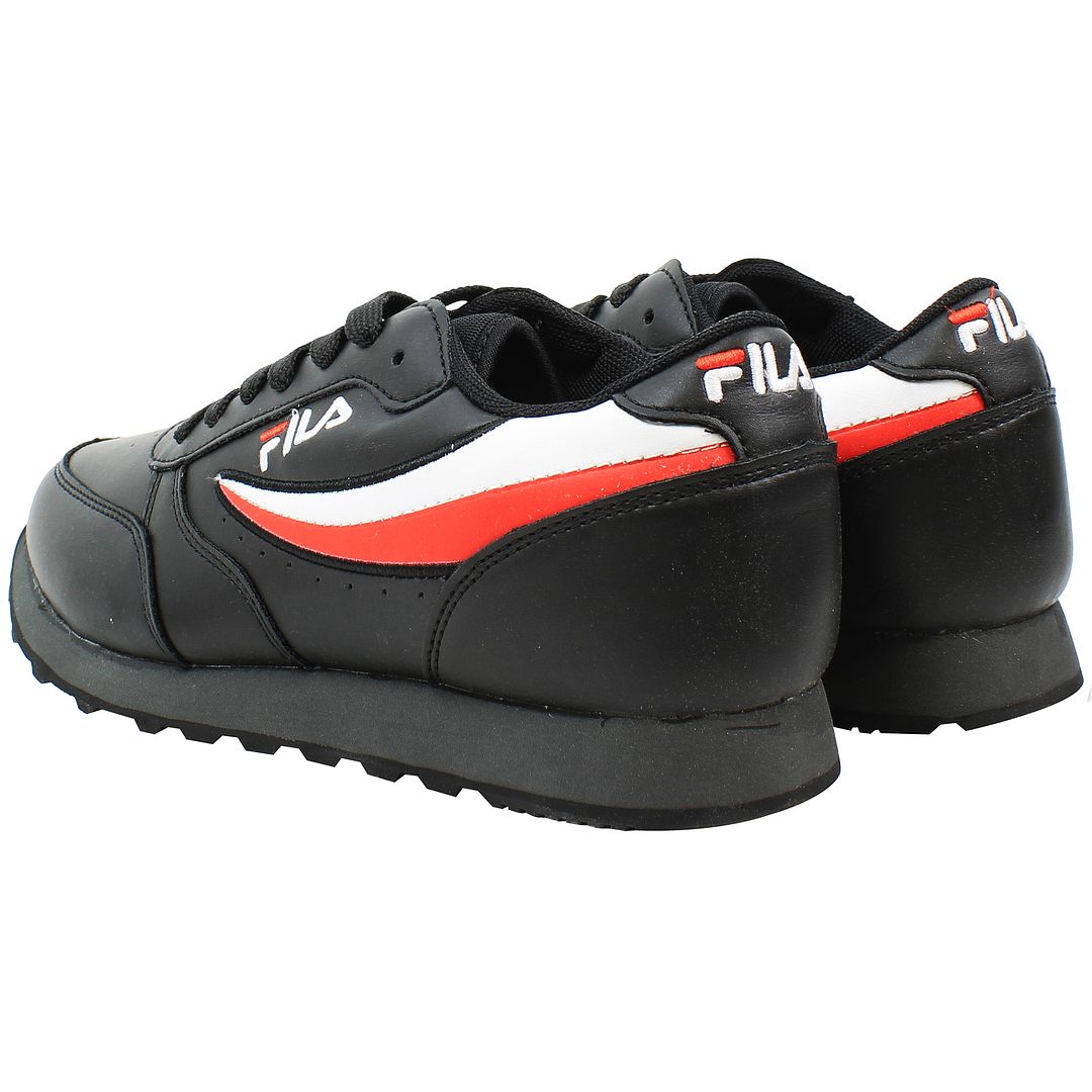 Fila Orbit F Low Mens Black Trainers