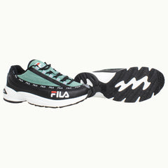 Fila DSTR97 S Womens Black/Teal Trainers NO BOX