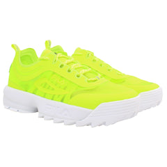 Fila Disruptor Run Womens Yellow Trainers