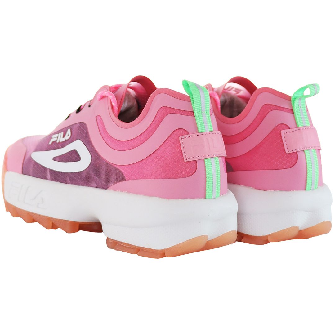 Pink trainers fila online