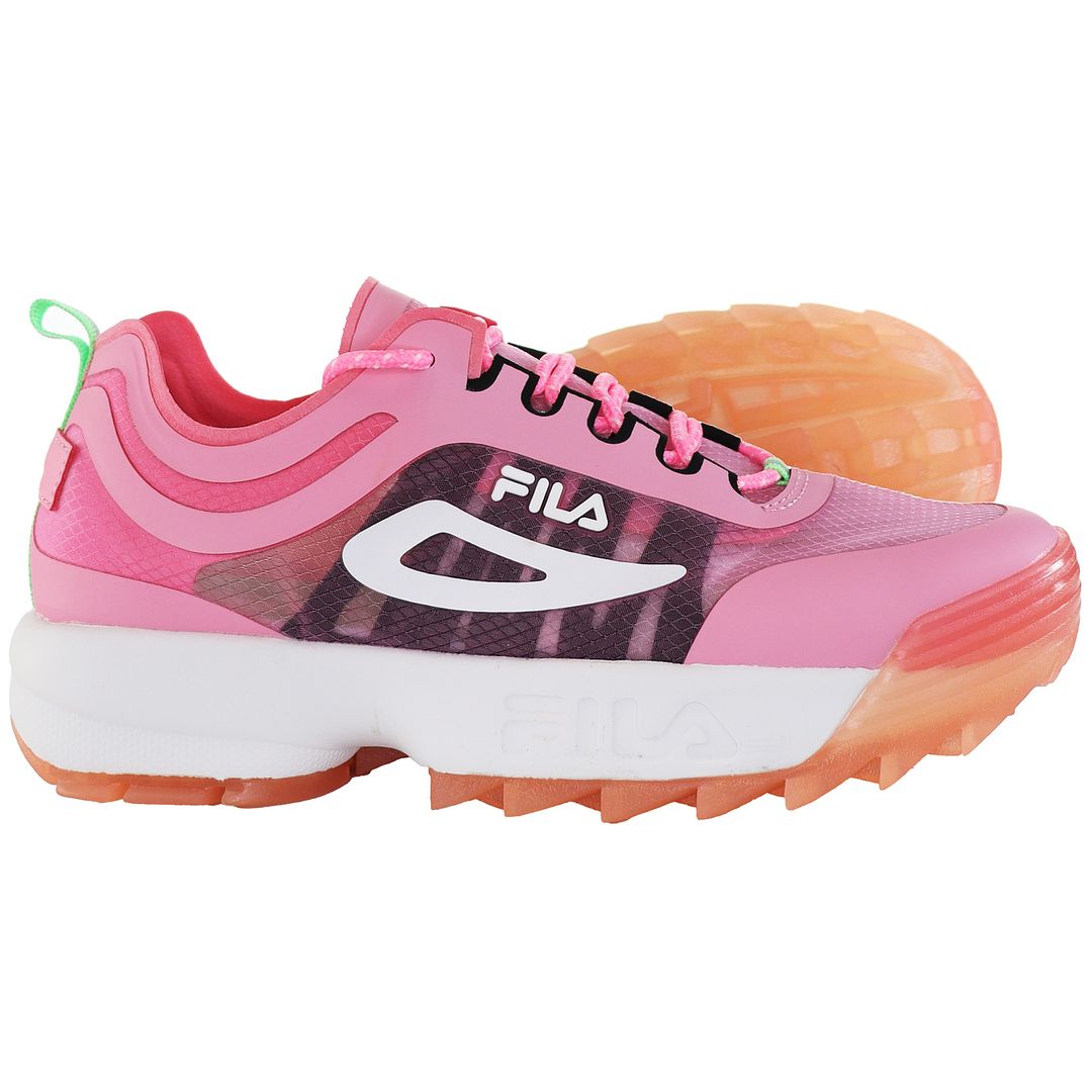 Fila Disruptor Run CB Womens Pink Trainers Sport It First