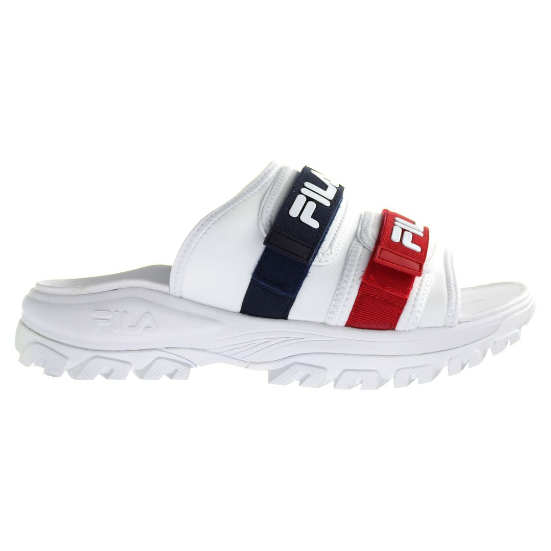 Fila Outdoor Womens White Sliders