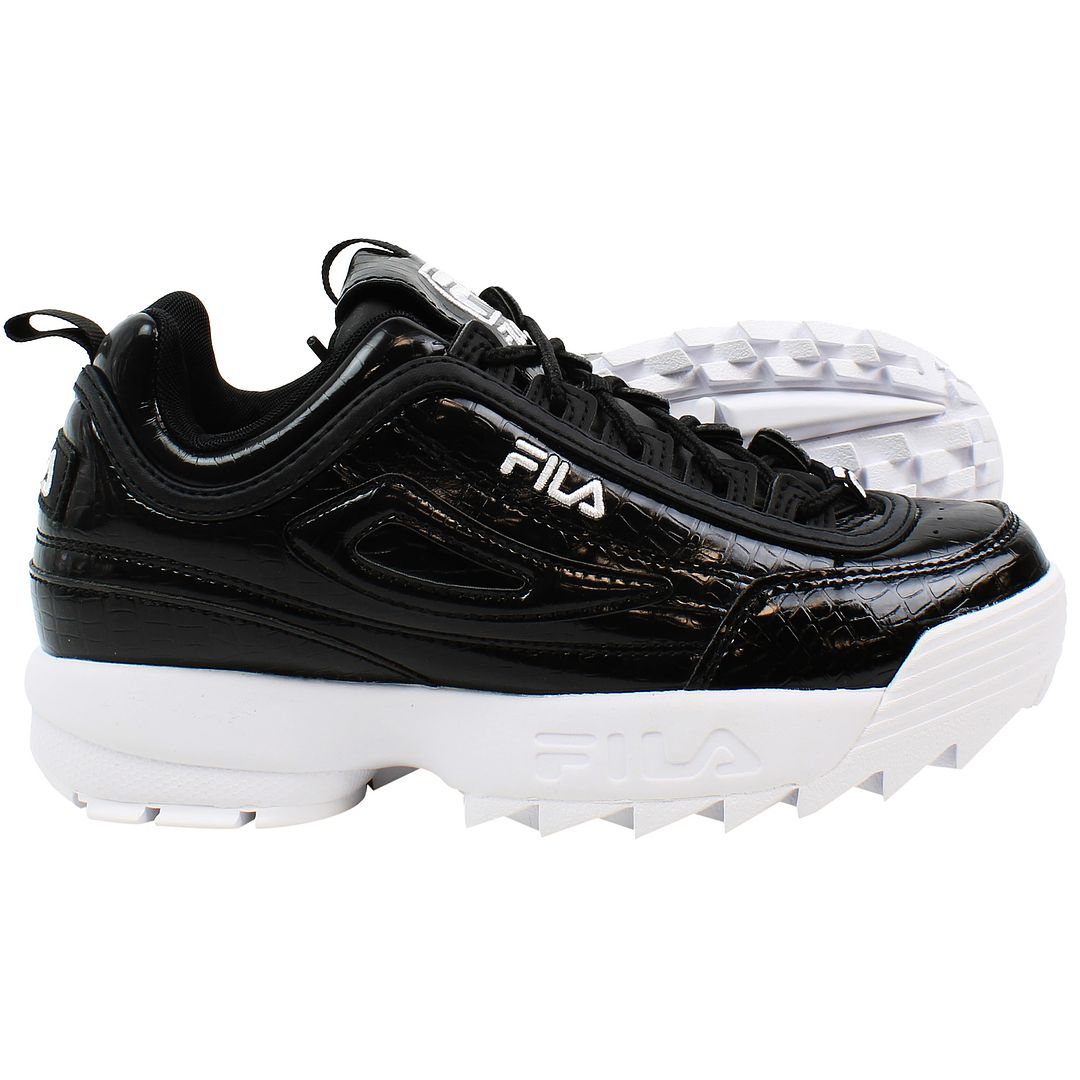 Fila Disruptor F Kids Black Trainers