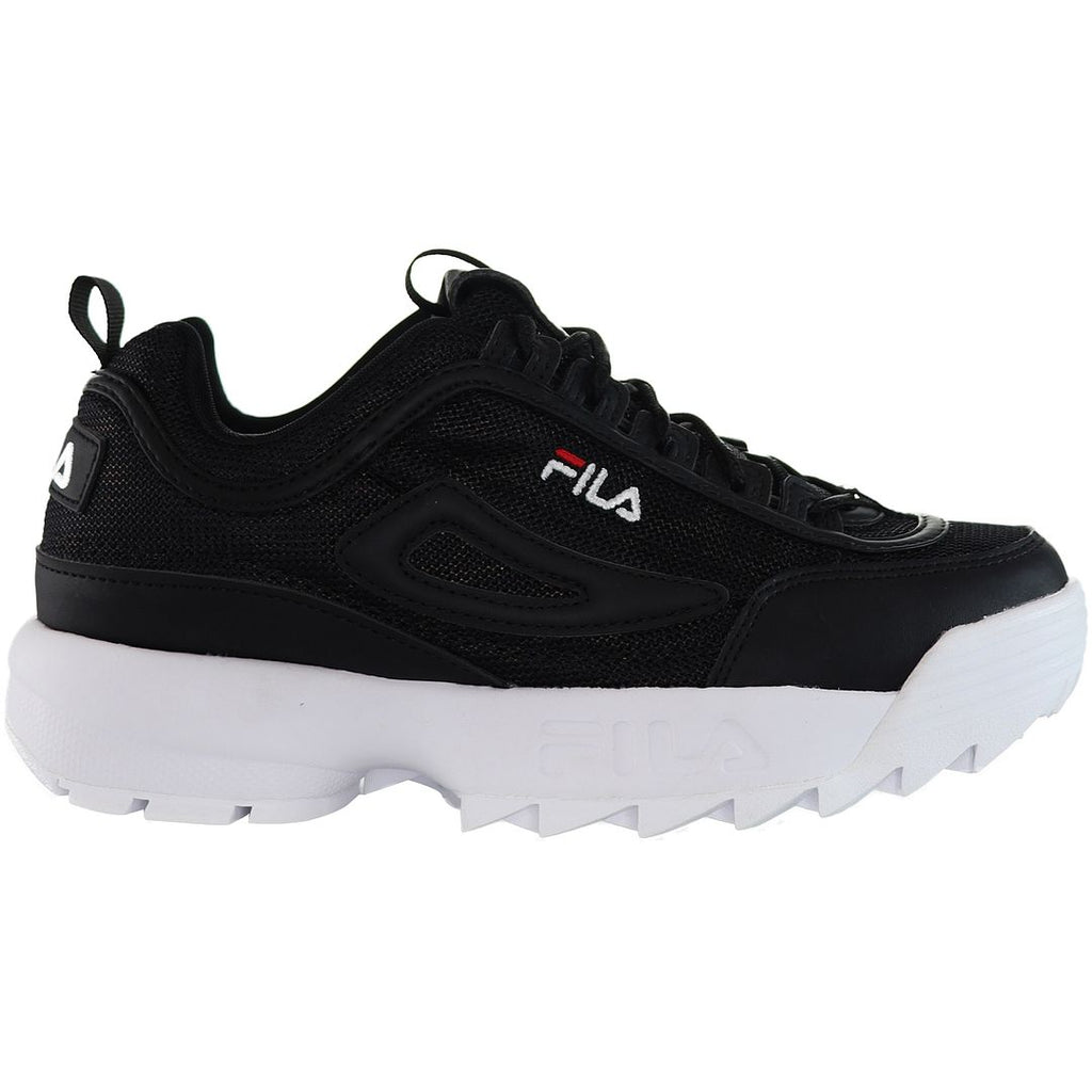 Fila Disruptor A Kids Black Trainers