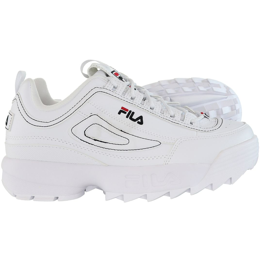 Fila Disruptor Kids White Trainers