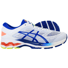 Asics Gel-Kayano 26 Mens White Running Shoes