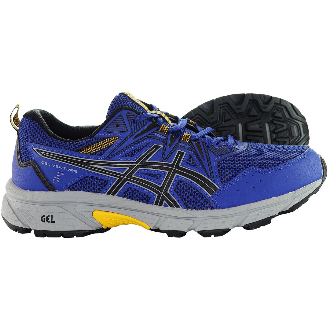 Asics Gel-Venture 8 Mens Blue Running Trainers