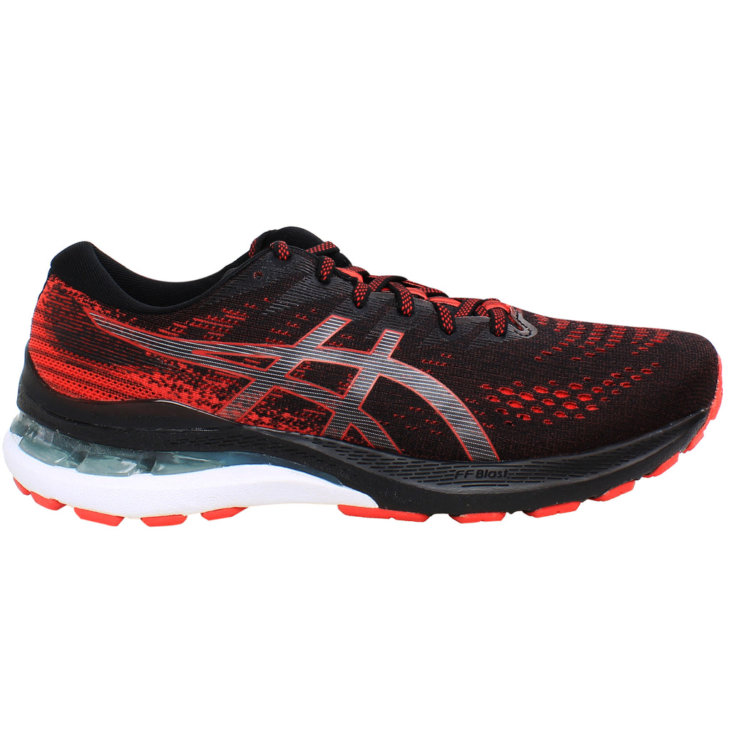 Asics Gel-Kayano 28 Mens Black/Red Running Shoes