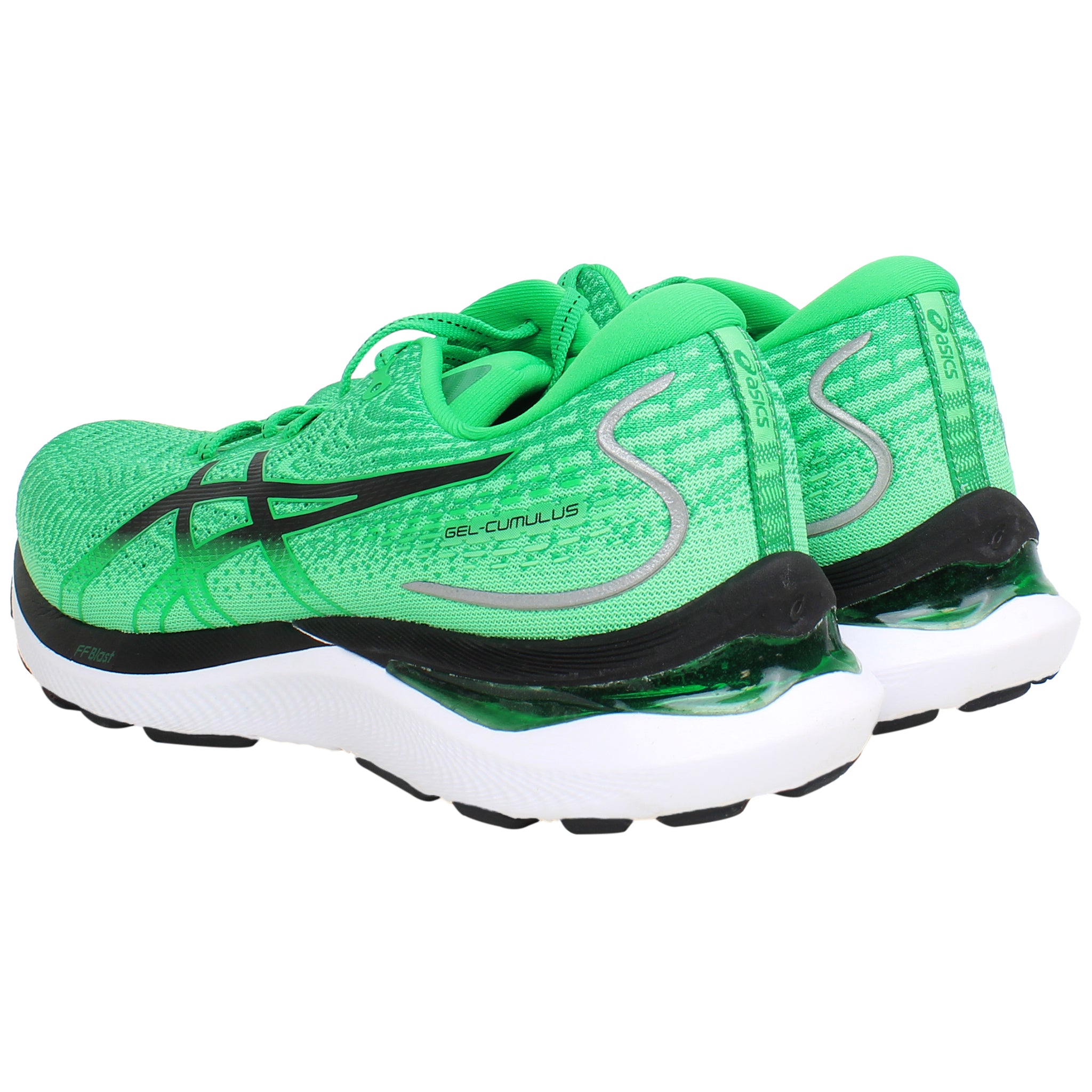 Asics Gel-Cumulus 24 Mens Green Running Shoes