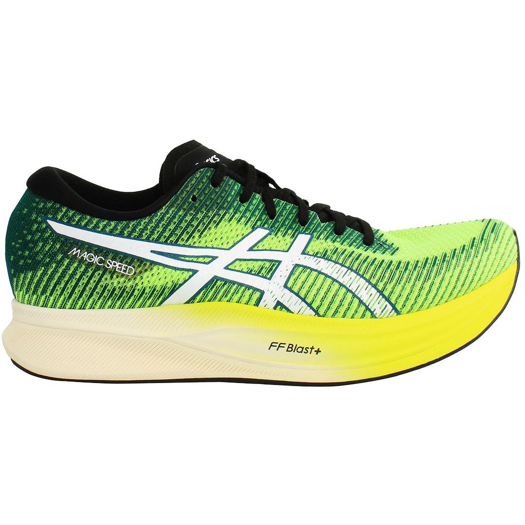 Asics Magic Speed 2 Mens Yellow Running Trainers