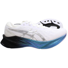 Asics Novablast 3 Platinum Mens White Running Shoes