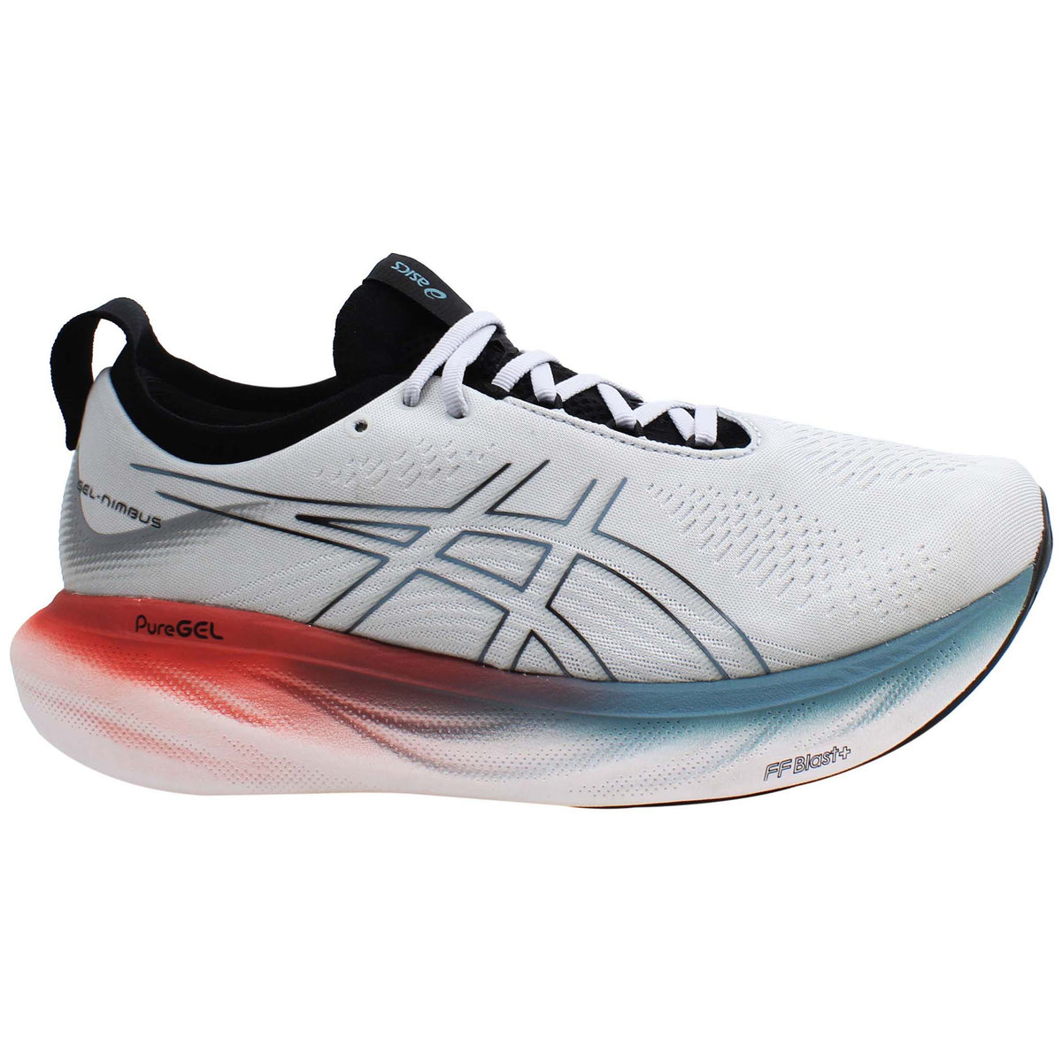 Asics Gel-Nimbus 25 Mens Grey Running Shoes