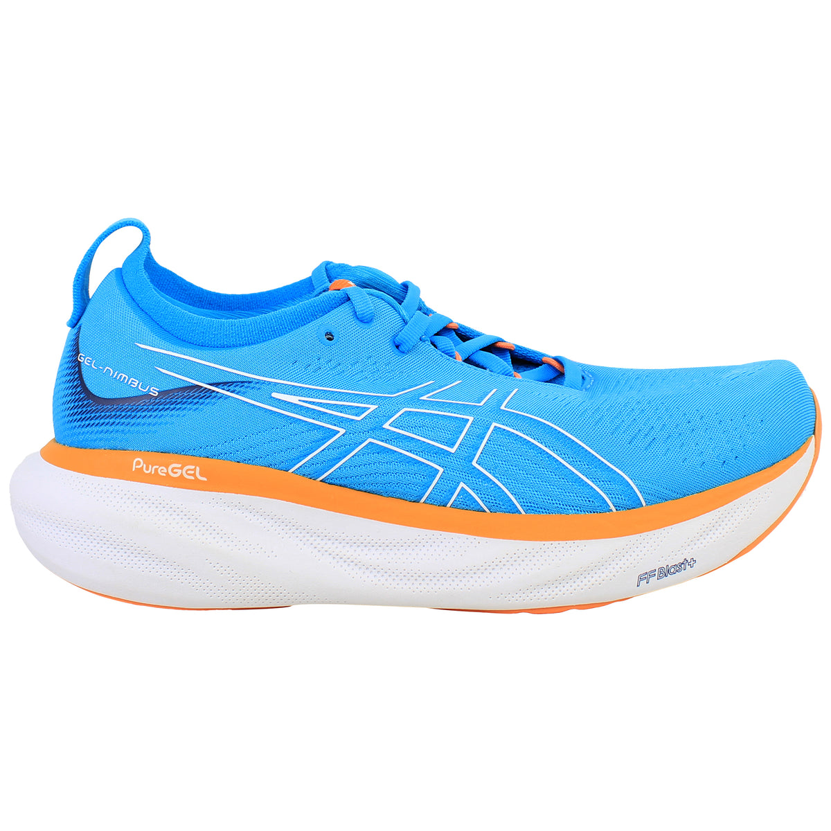 Asics Gel-Nimbus 25 Mens Blue Running Shoes