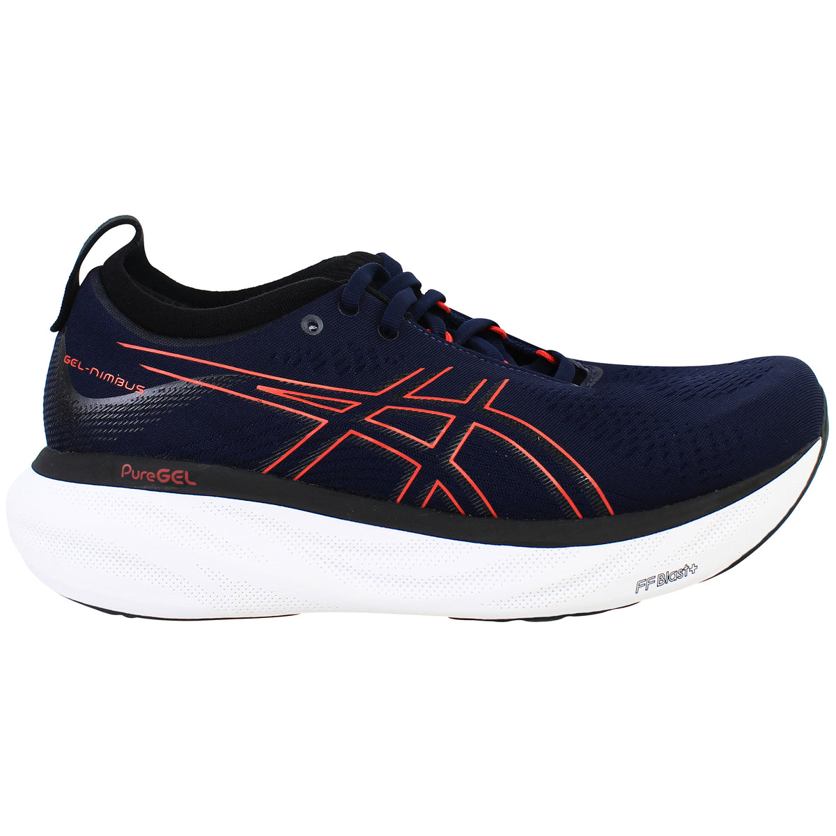 Asics Gel-Nimbus 25 Mens Navy Running Shoes