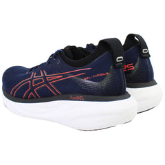 Asics Gel-Nimbus 25 Mens Navy Running Shoes