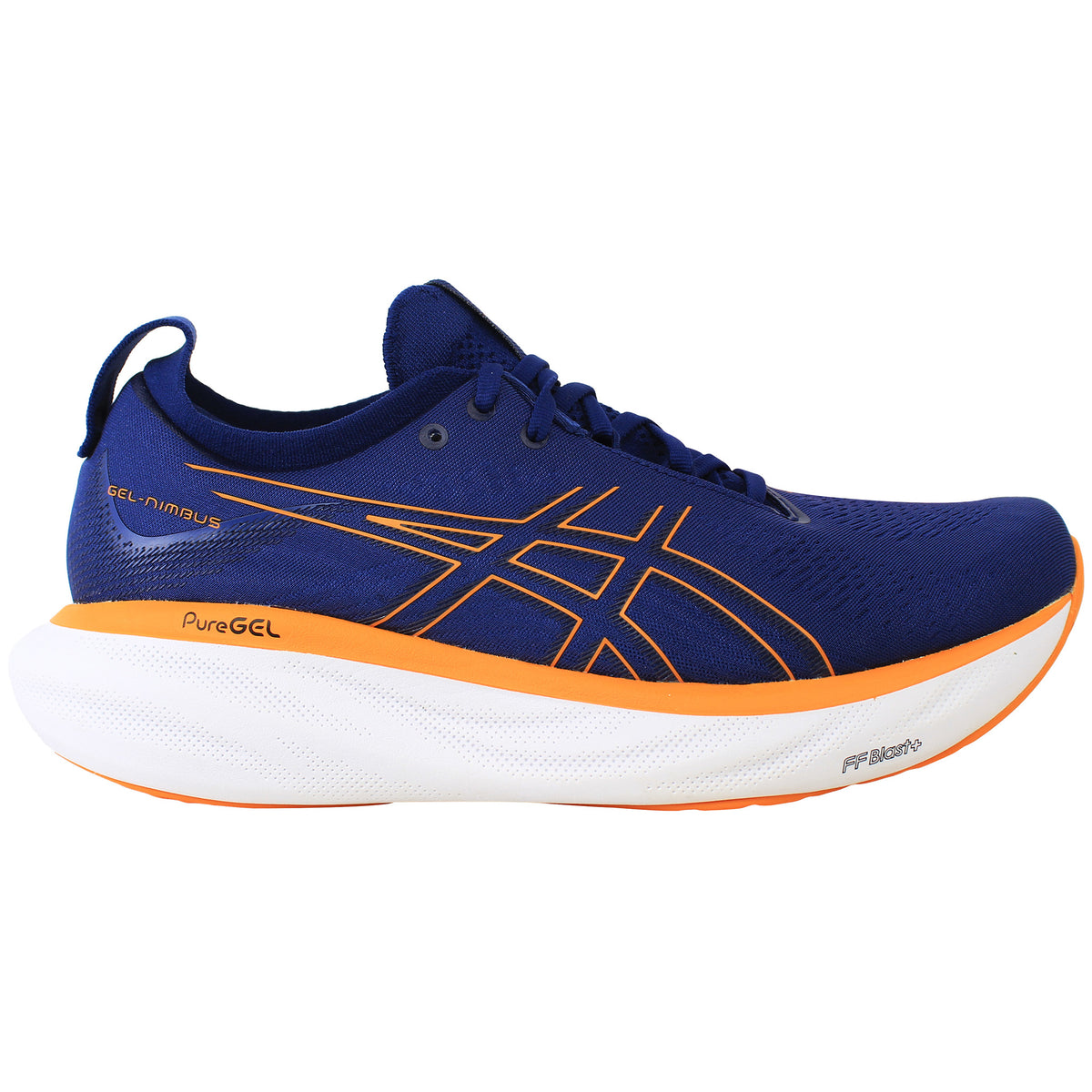 Asics Gel-Nimbus 25 Mens Navy Running Shoes