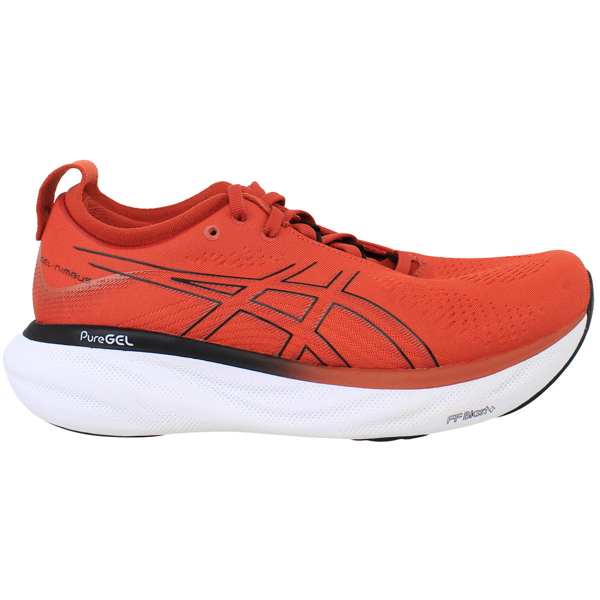 Asics Gel-Nimbus 25 Mens Red Running Shoes