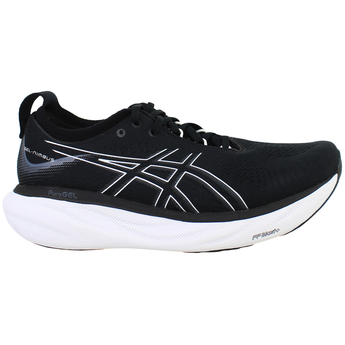 Asics Gel-Nimbus 25 Mens Black Running Shoes
