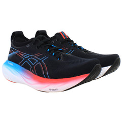 Asics Gel-Nimbus 25 Mens Black Running Shoes