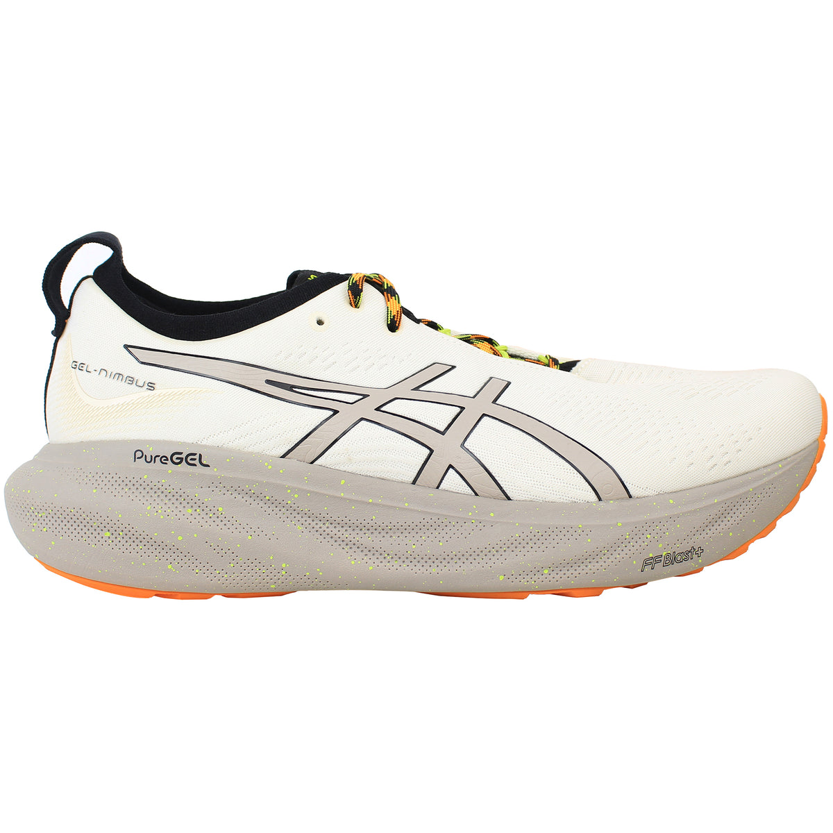 Asics Gel-Nimbus 25 TR Mens Off White Running Shoes