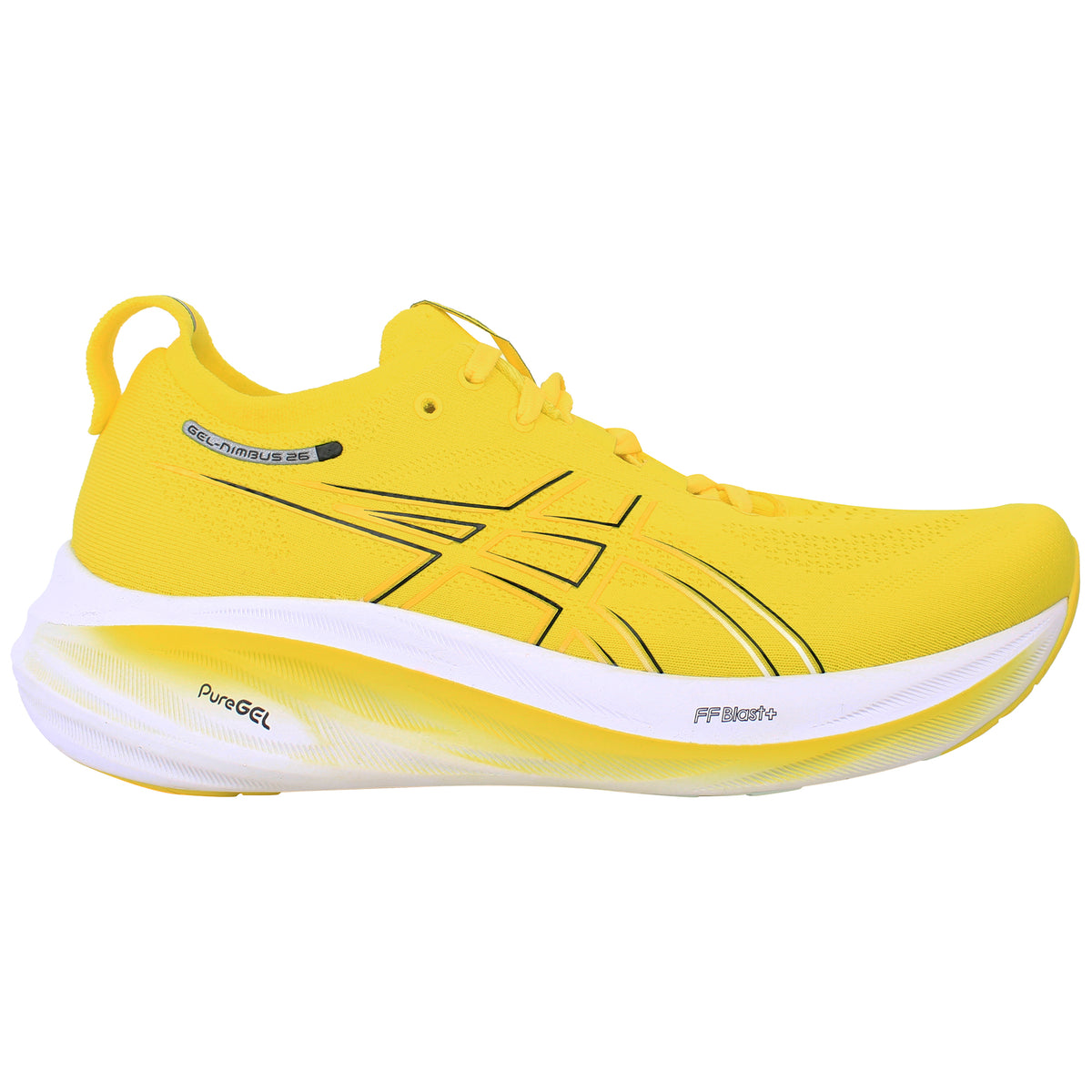 Asics Gel-Nimbus 26 Mens Yellow Running Shoes